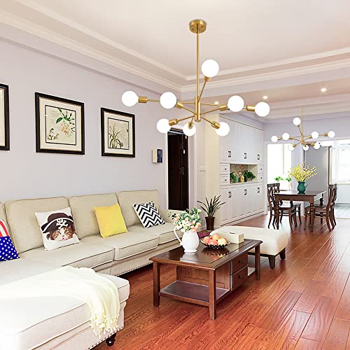 Chandeliers for Dining Room Gold 8
