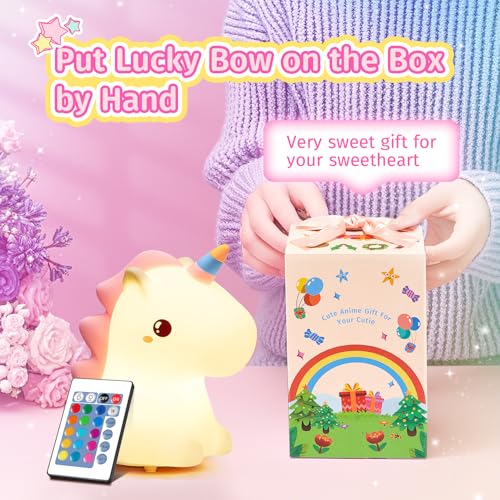 Unicorn Night Light for Kids