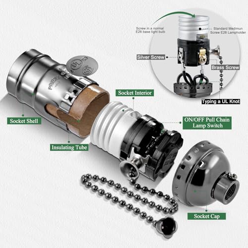 Pull Chain Light Socket Replacement