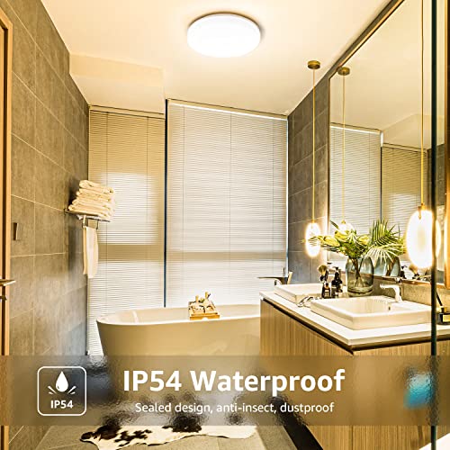 8.7 inch Flush Mount LED Ceiling Light for Bathroom