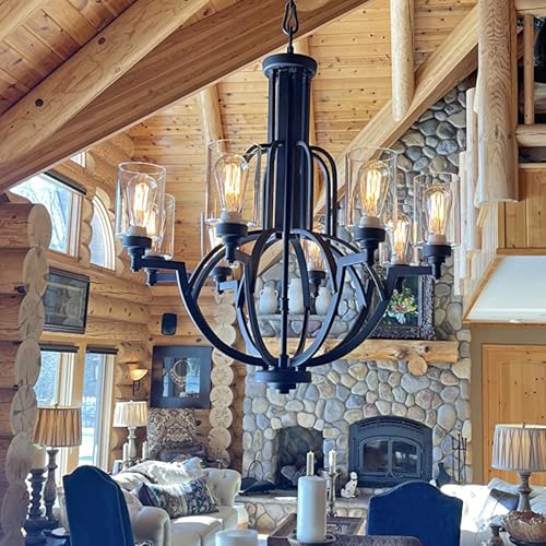 Clear Lip less Glass Lamp Shade
