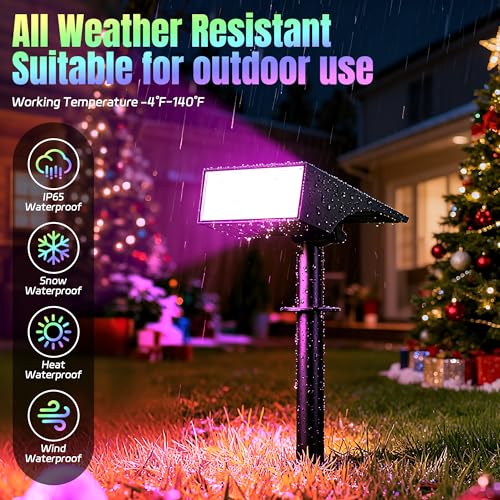 Solar Spot Lights Outdoor Waterproof