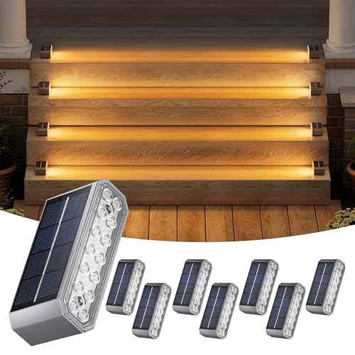 Solar Step Lights (8 Count)