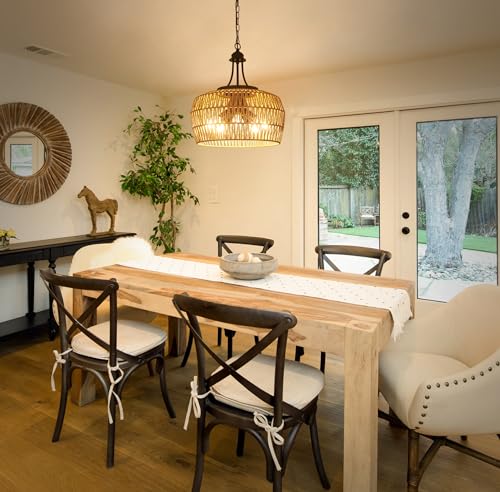Large Farmhouse Chandeliers for Dining Room