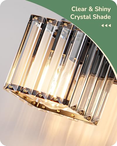 Hardwired Black Crystal Wall Sconces Set of 2 (2 Count)