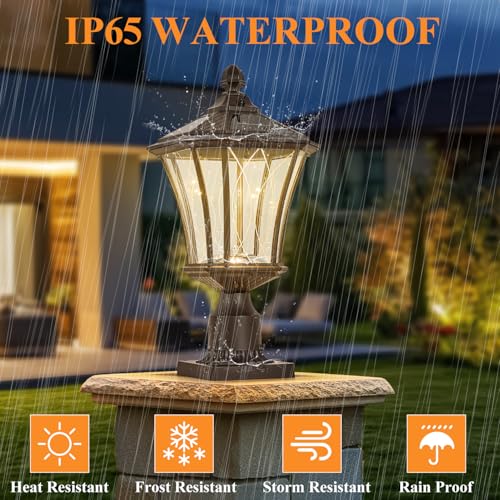 Dusk to Dawn Solar Outdoor Post Lights