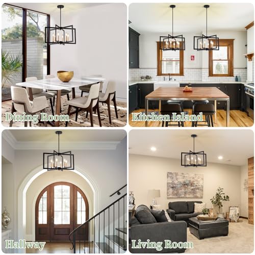 Black Chandelier (6 Count)