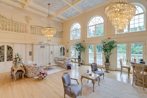 French Empire Crystal Chandelier Gold Foyer Chandeliers