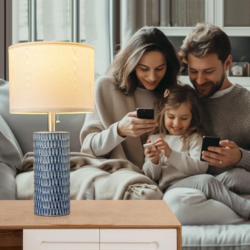Modern Ceramic Table Lamps Set of 2 (2 Count)