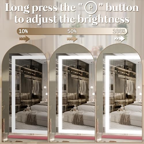 Large Vanity Mirror with Lights