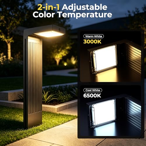Motion Sensor Solar Pathway Lights Outdoor (6 Count)