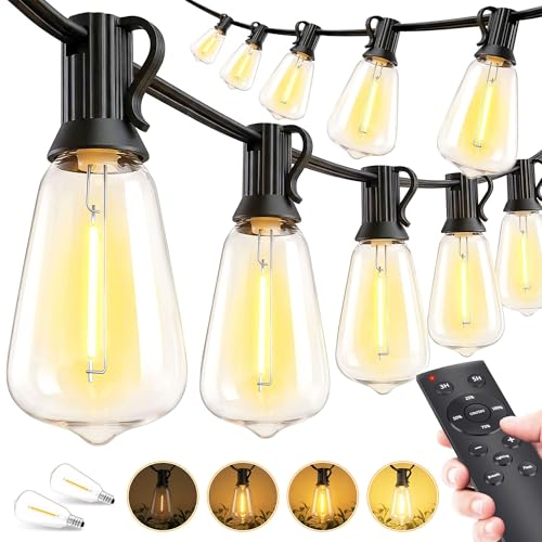 Outdoor Lights String Patio Outside (100 Foot)
