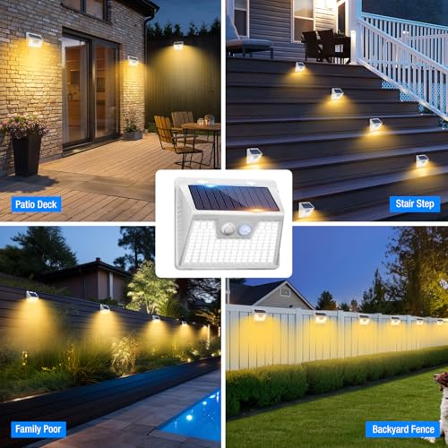 Solar Lights Outdoor Motion Sensor Waterproof
