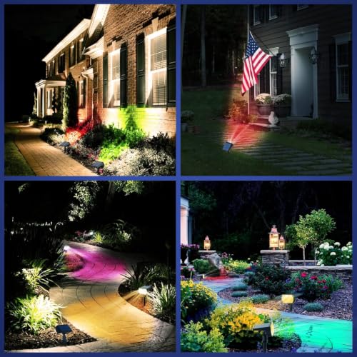 Solar Color Changing Lights (4 Count)
