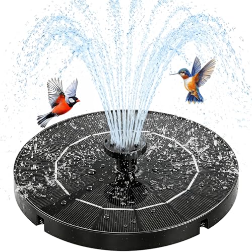 Solar Fountain for Bird Bath 3.5W Solar Powered Water Fountain Pump