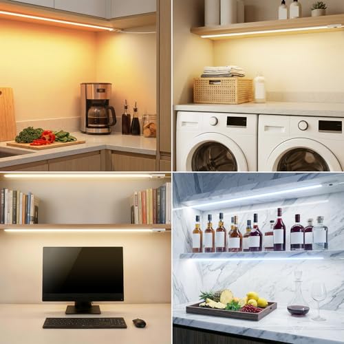 16 inch COB LED Under Cabinet Lighting with Memory Function (16inch-1Pack)