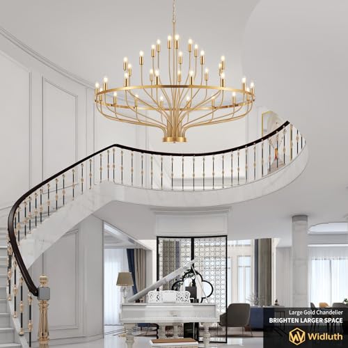 51.2" Large Gold Chandelier