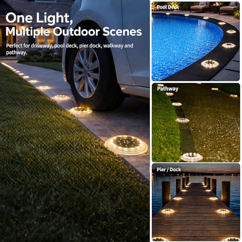 Solar Dock Lights (6 Count)