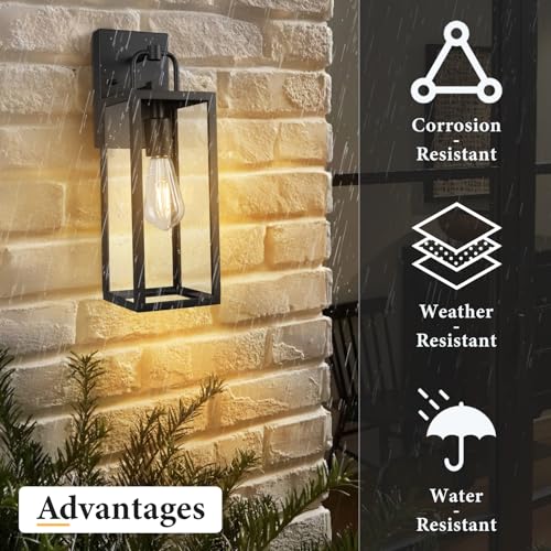 Transitional Outdoor Wall Sconce Light