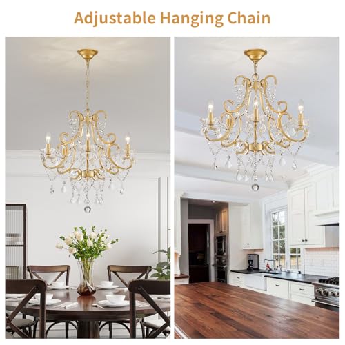 Crystal Chandelier (5 Count)