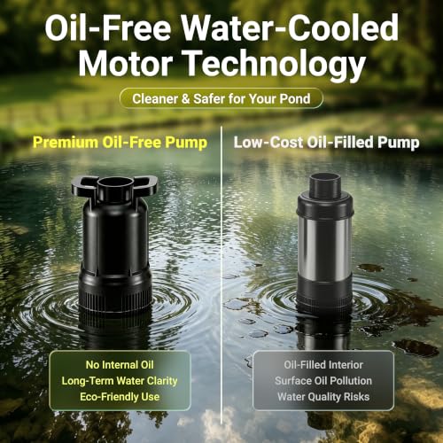 Vellara 120W Floating Pond Fountain with Built