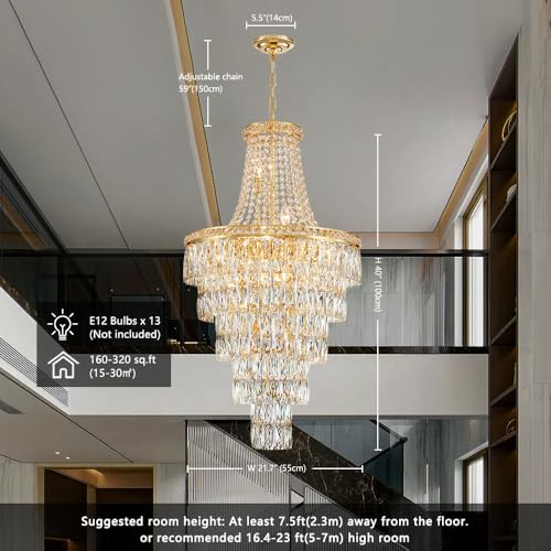 High Ceiling Chandelier 13 (13 Count)