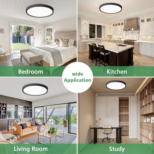 20 Inch Large LED Flush Mount Ceiling Light