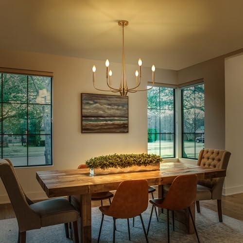 Brushed Nickel Chandelier