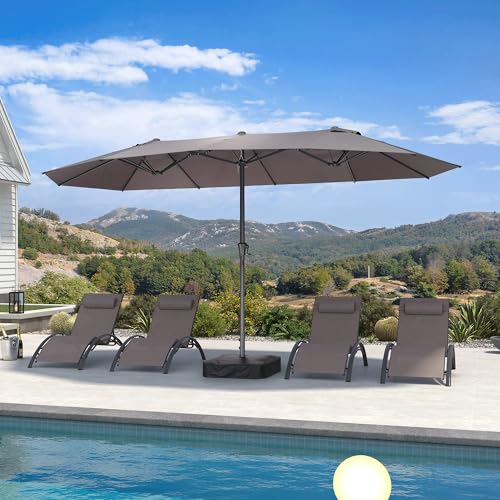 Patio Umbrella 14ft with Base Outdoor umbrella