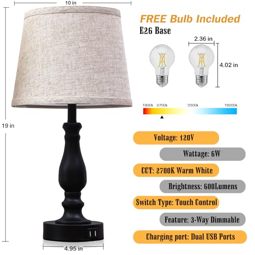 Table Lamps Set of 2 (2 Count)