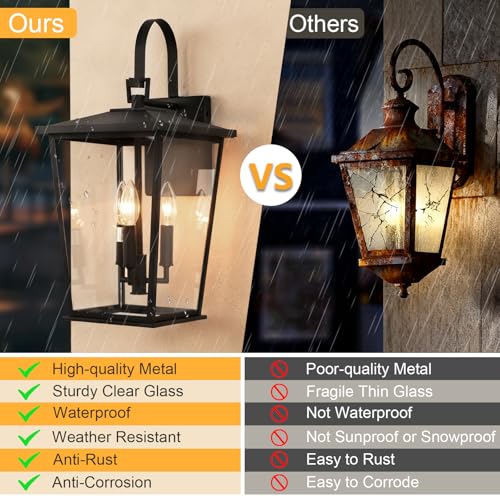 Modern Outdoor Wall Sconce Fixture 20 1