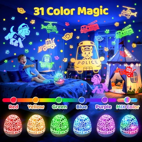 Star Projector Night Light for Kids
