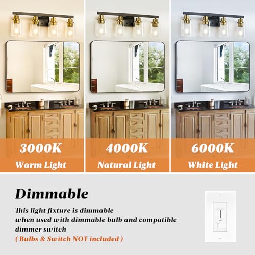 Bathroom Vanity Light (4 Count)