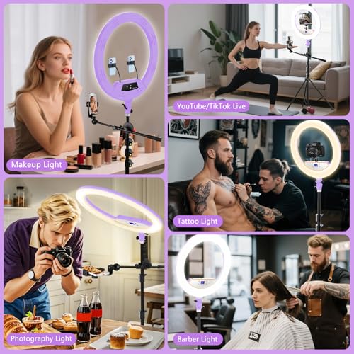 Professional 22" Ring Light with Stand