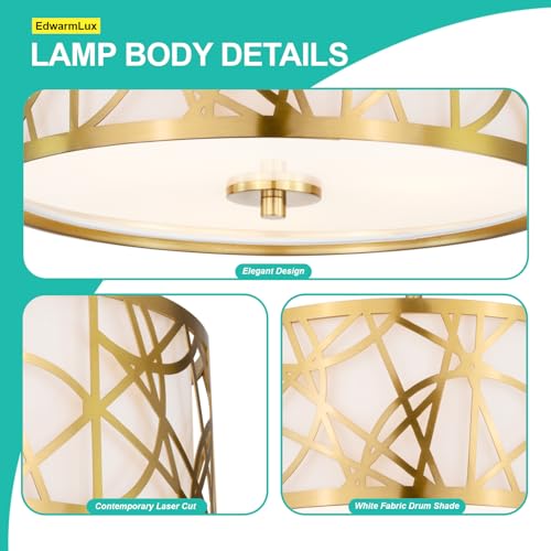 3 Light Semi Flush Mount Ceiling Light