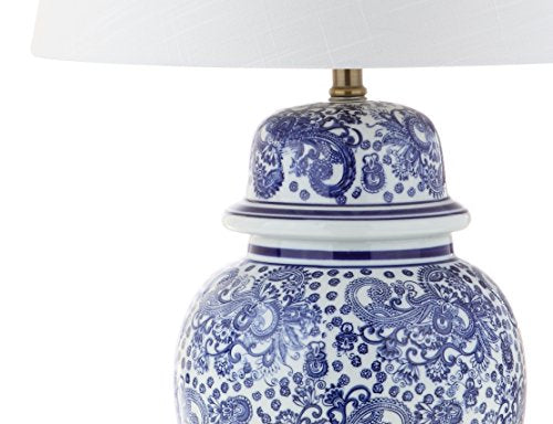 Ellis Chinoiserie Ginger Jar Table Lamp 29.5"