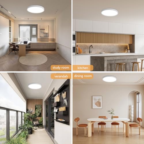 4PK 15.8 Inch Led Ceiling Light Flush Mount (4 Count)