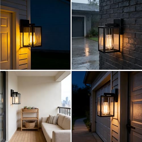 2 Pack Small Outdoor Sconce Lights (2 Count)