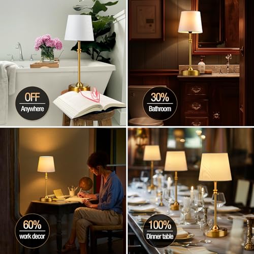Cordless Table Lamps Set of 2 (2 Count)