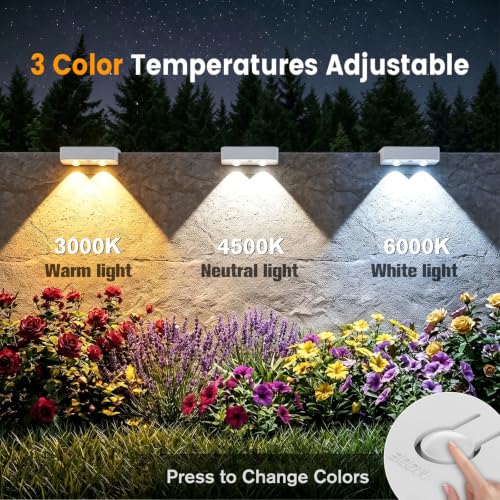 Solar Deck Lights Outdoor 12 Pack (12 Count)