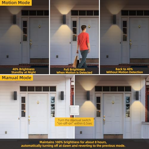 Motion Sensor Outdoor Lights