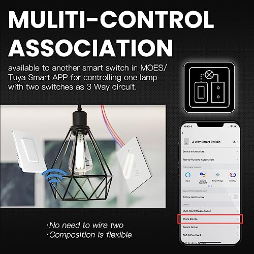Star Ring WiFi Smart Light Switch (2 Count)