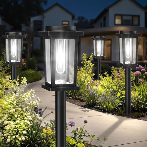 Solar Pathway Lights Outdoor (8 Count)