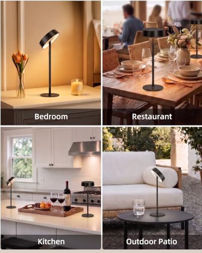 Rechargeable Table Lamp (2 Count)