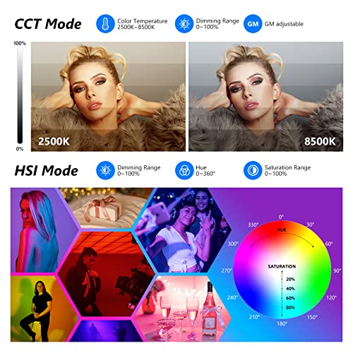 18.3" RGB LED Video Light Panel with APP Control