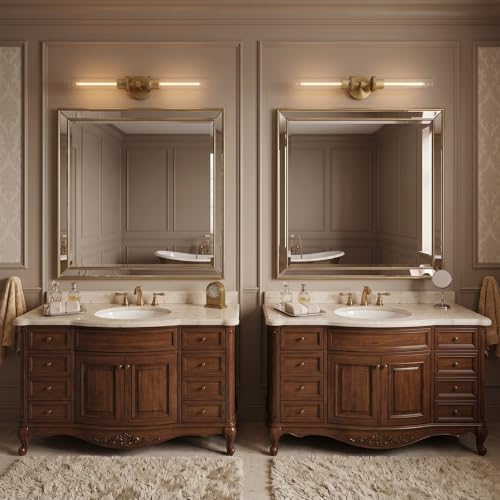 Brass Gold 2 Light Knurled Wall Sconces