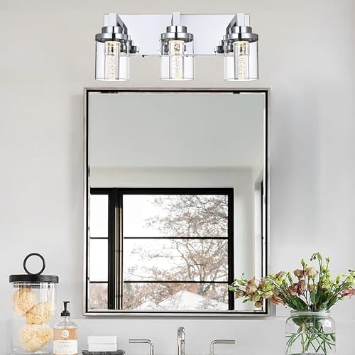 Modern LED Bathroom Vanity Light Bar Chrome