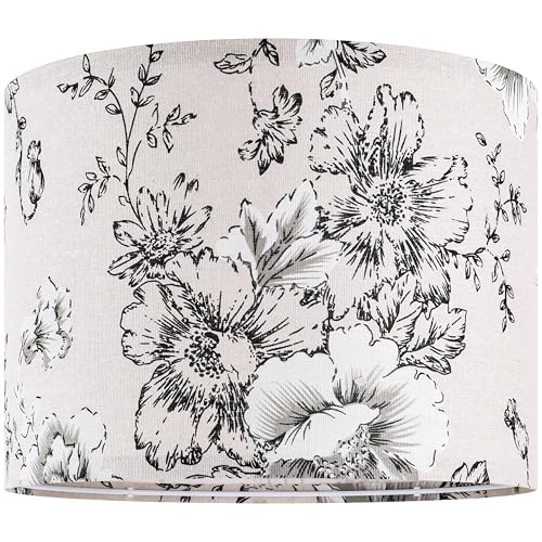 Chrysanthemum Pattern Printed Lamp Shade