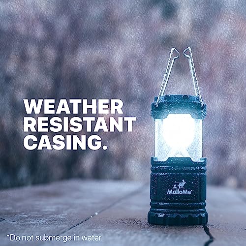 Camping Lantern Multicolor 4 Pack Lanterns for Power Outages (4 Count)