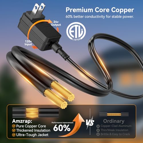 30FT Outdoor String Lights with Remote
